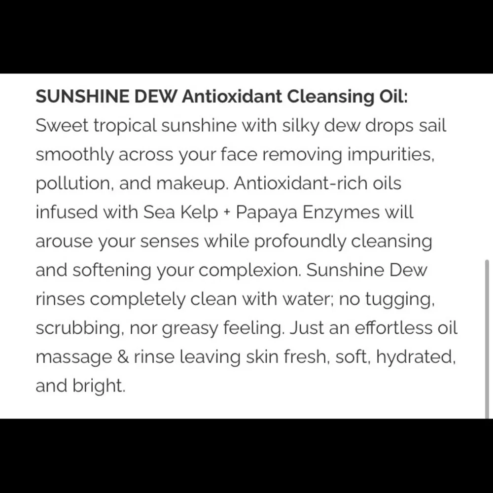 NIB-SEAS THE DAY-THREE PIECE FACIAL KIT